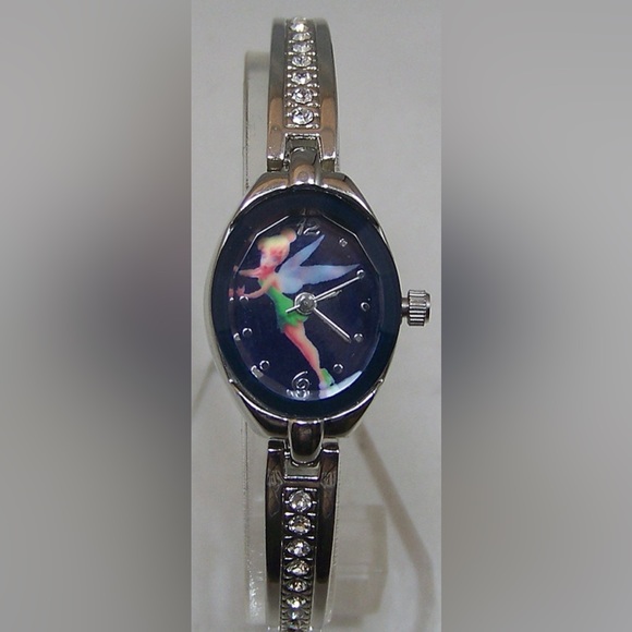 Tinker Bell Walt Disney Women’s Rhinestone Wristwatch. - Picture 1 of 10
